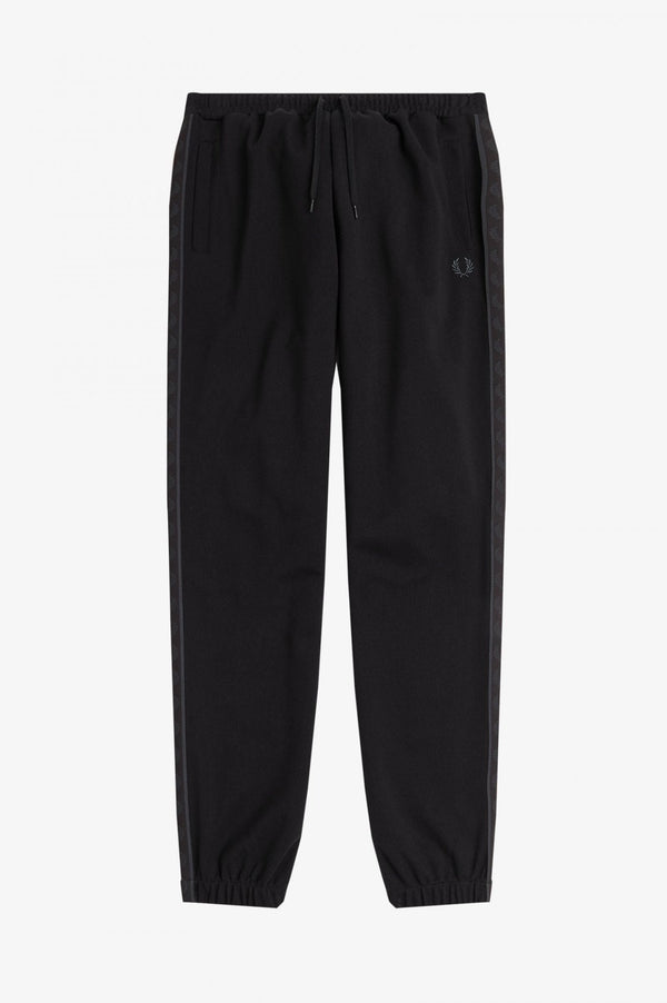 Pantalone Uomo da tuta con fettuccia Nero FRED PERRY- Francavilla Moda